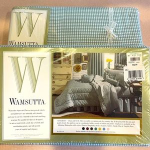 Wamsutta King size fitted sheets/pillow SET